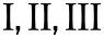 Acts I, II, III