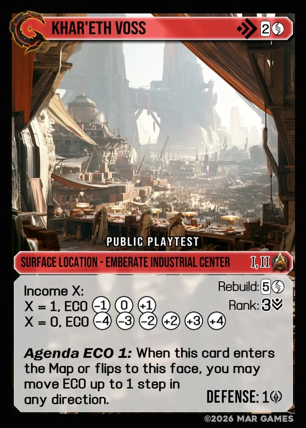 Khar'eth Voss card