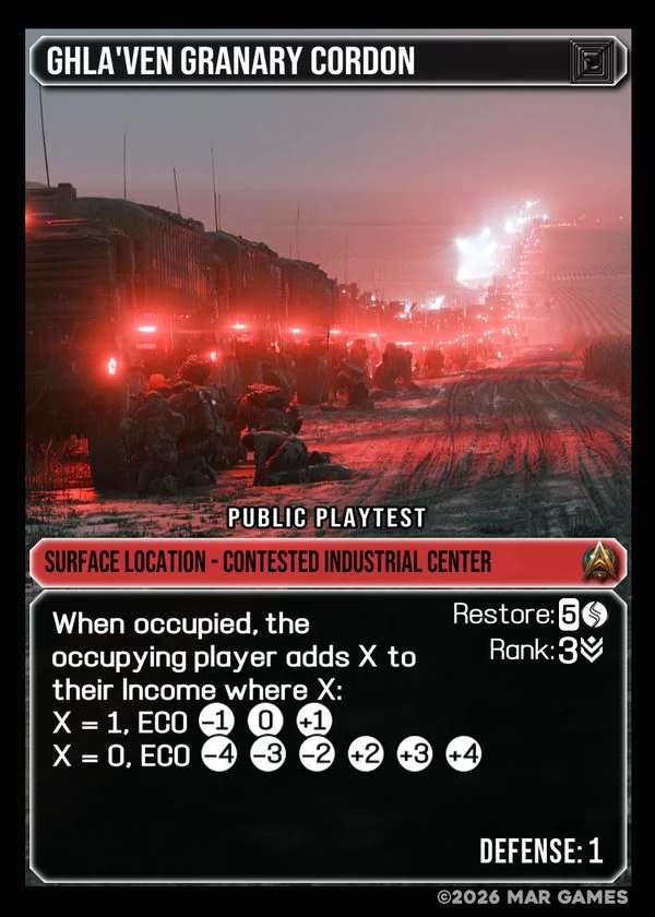 Ghla'ven Granary Cordon card