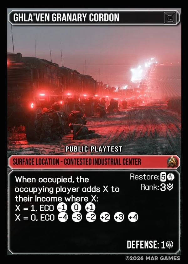Ghla'ven Granary Cordon card