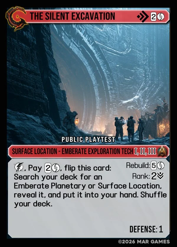 The Silent Excavation card