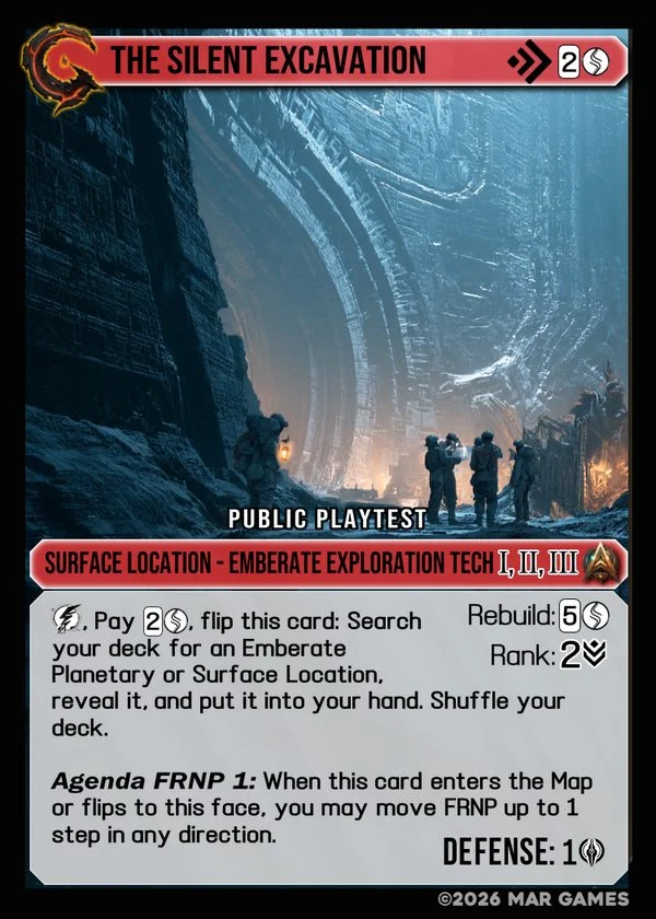 The Silent Excavation card