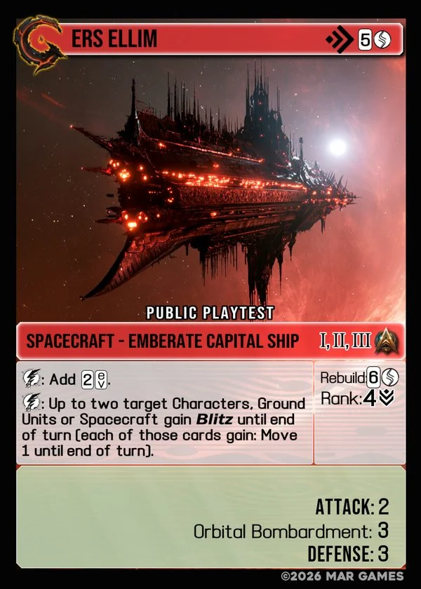 ERS Ellim card