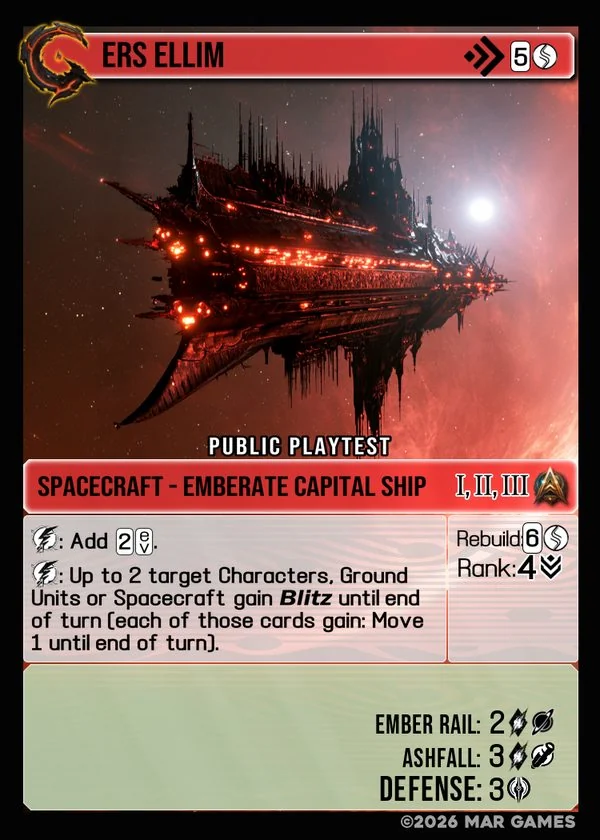 ERS Ellim card