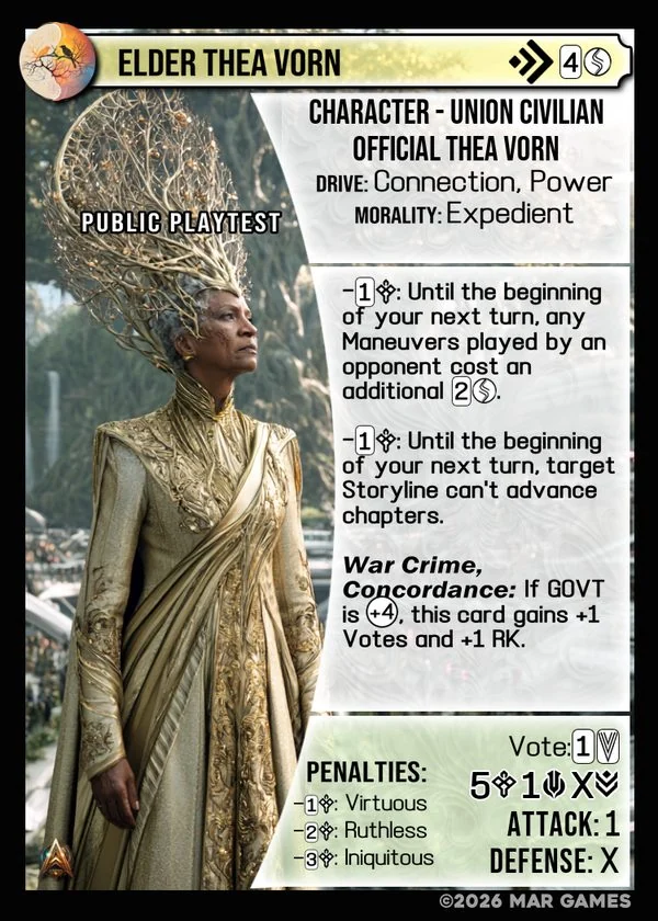 Elder Thea Vorn card
