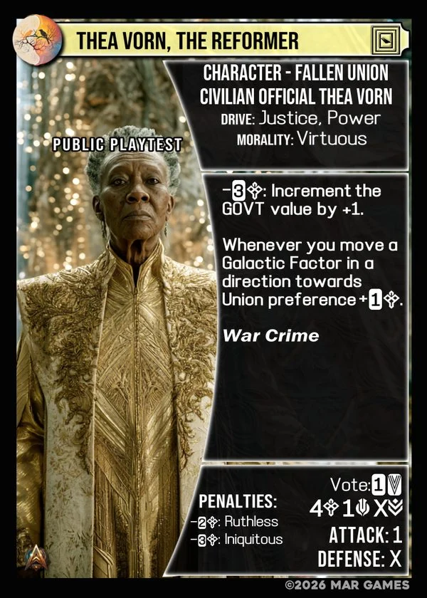 Thea Vorn, The Reformer card