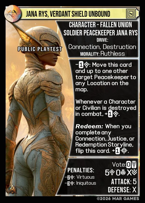 Jana Rys, Verdant Shield Unbound card