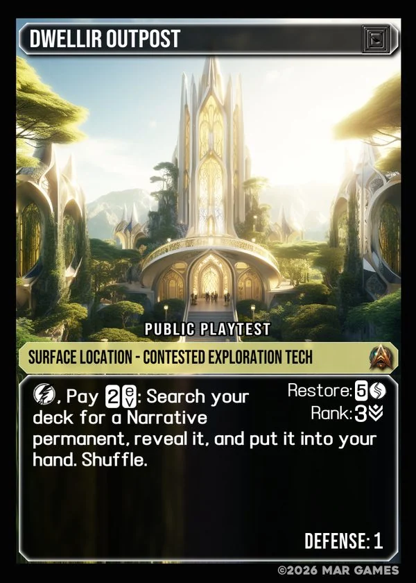 Dwellir Outpost card