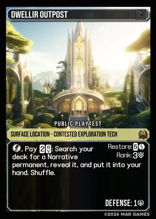 Dwellir Outpost card