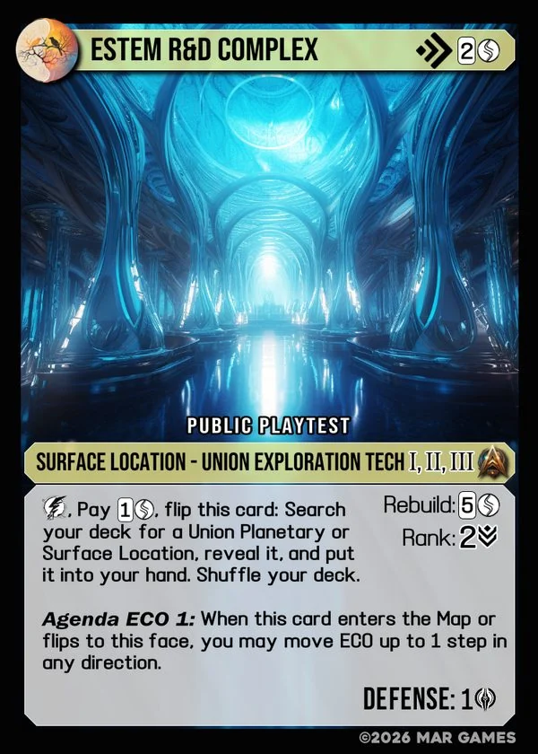 Estem R&D Complex card