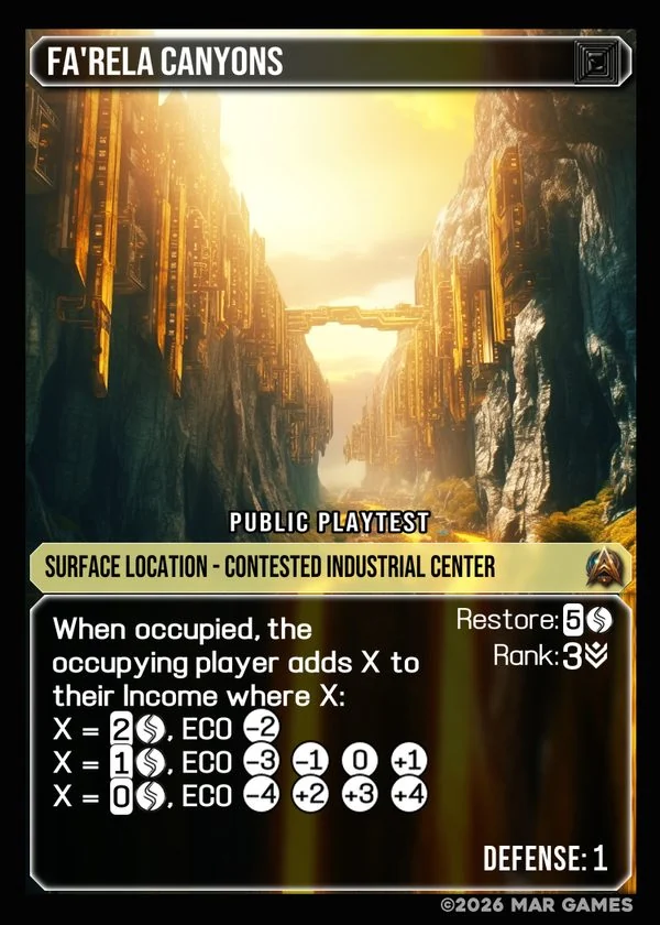 Fa'rela Canyons card
