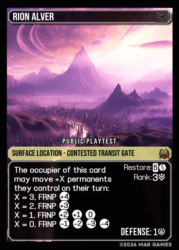 Rion Alver card