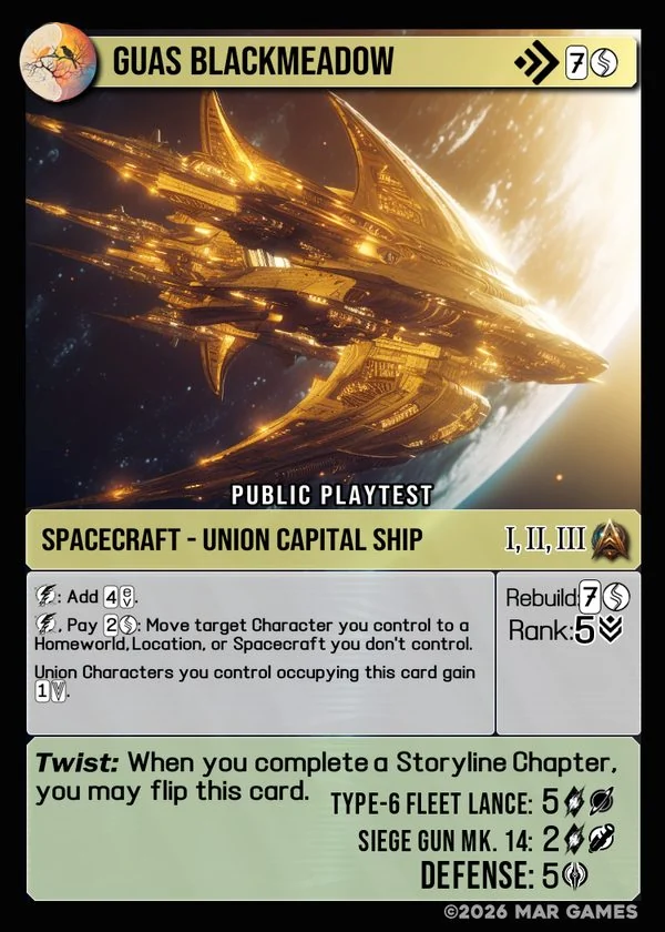 GUAS Blackmeadow card