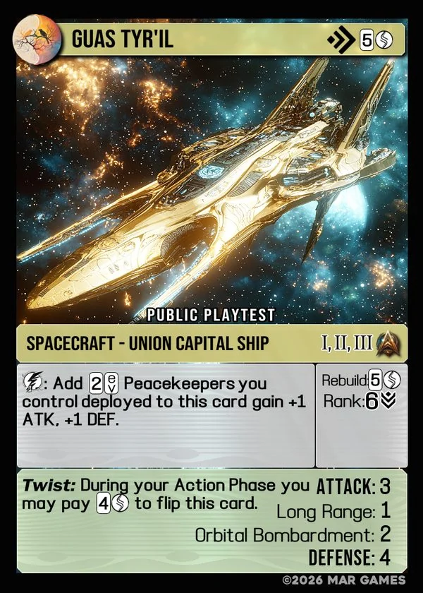 GUAS Tyr'il card