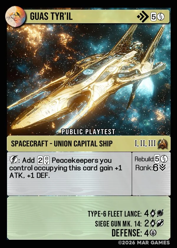 GUAS Tyr'il card