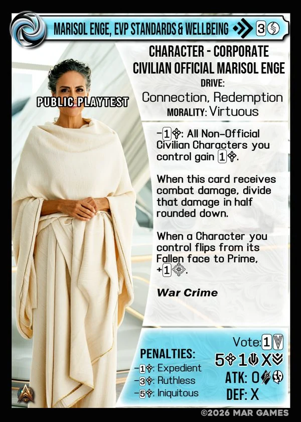 Marisol Enge, EVP Standards & Wellbeing card