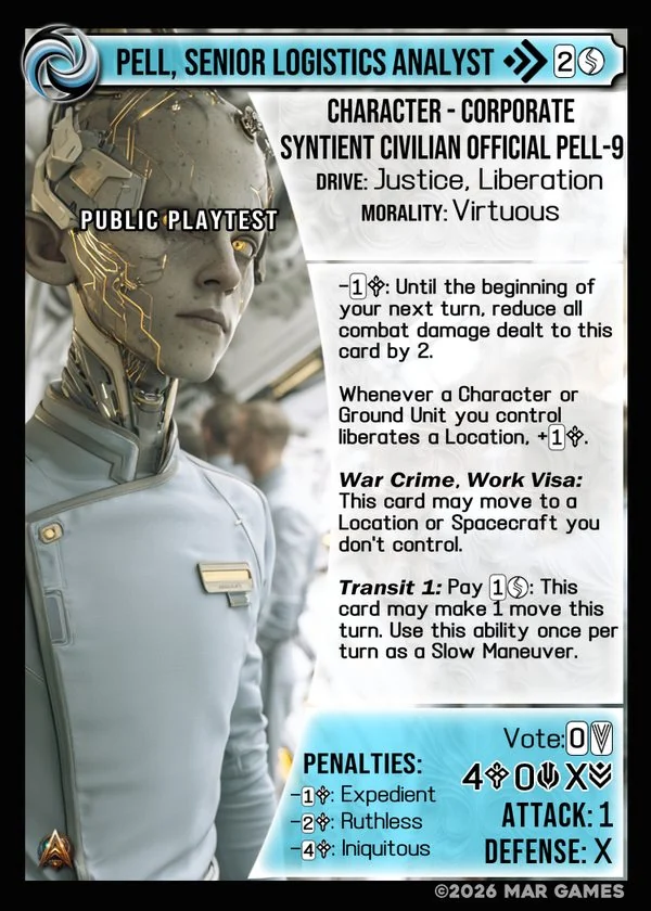 Pell, Senior Logistics Analyst card