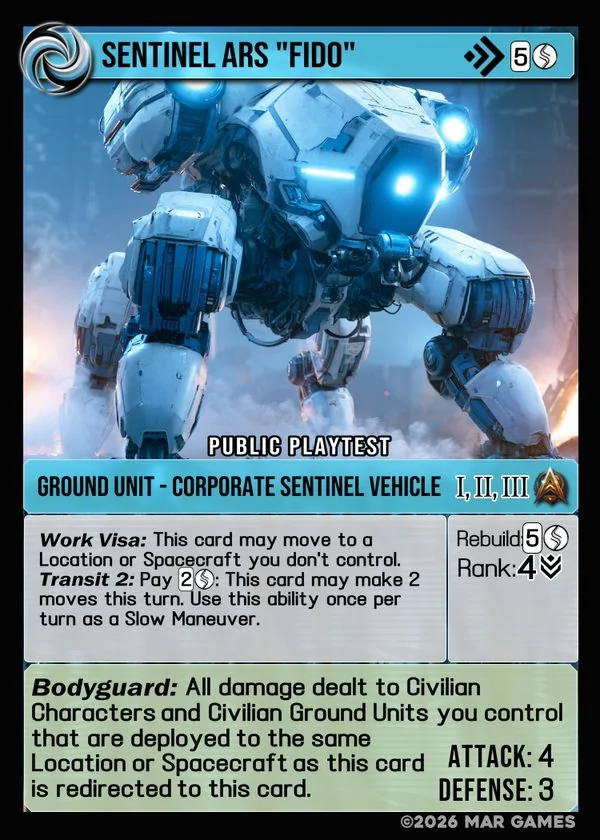 Sentinel ARS "FIDO" card