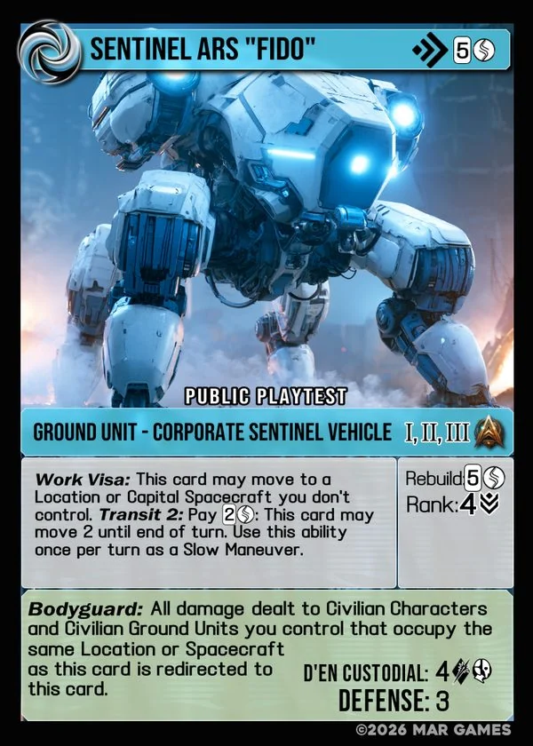 Sentinel ARS "FIDO" card