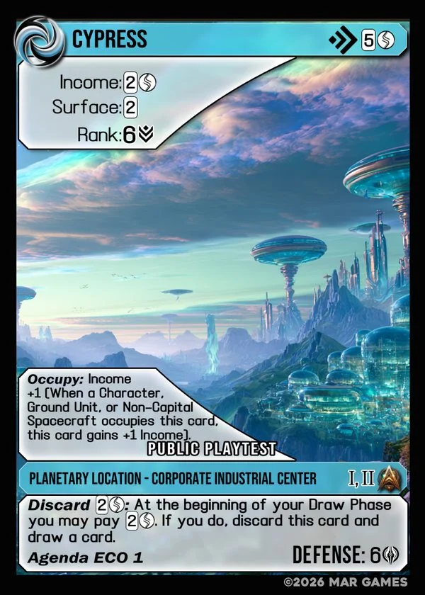 Cypress card