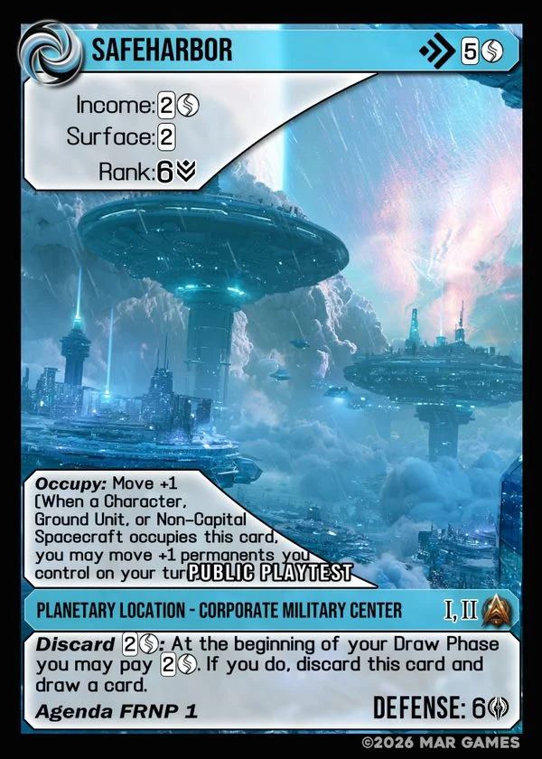 Safeharbor card