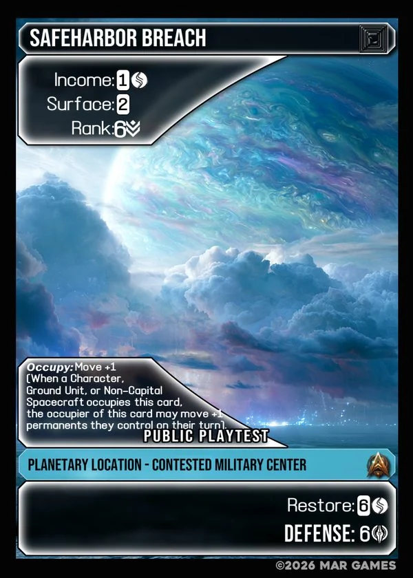 Safeharbor Breach card