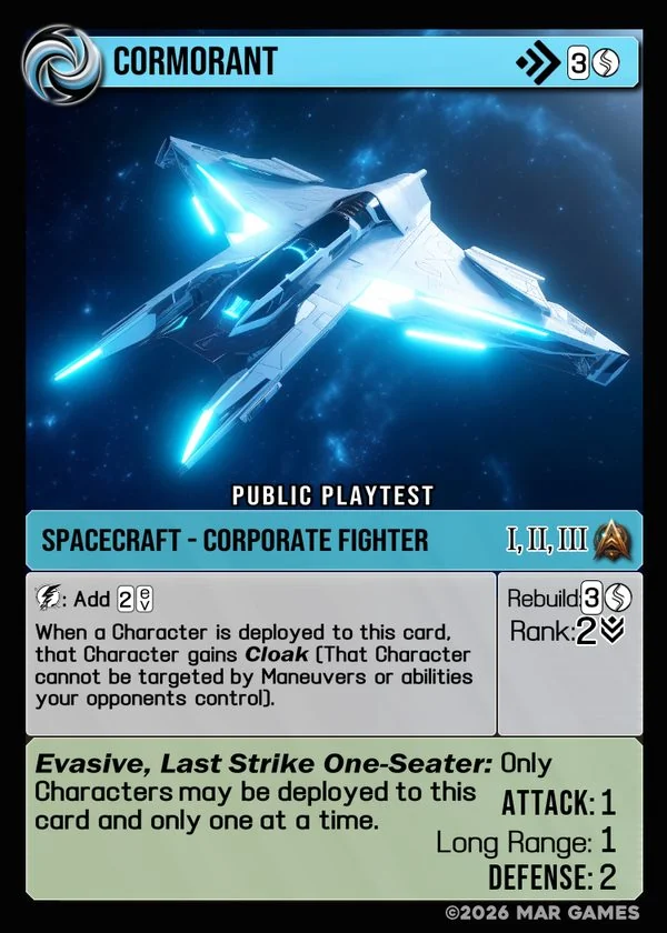 Cormorant card