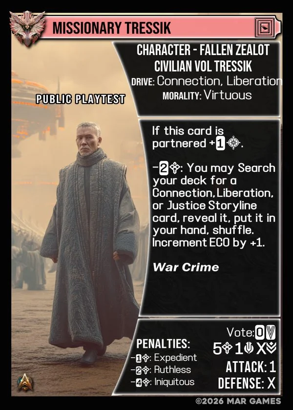 Missionary Tressik card