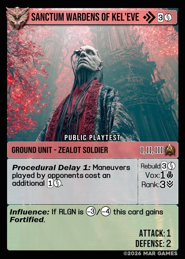 Sanctum Wardens of Kel'eve card