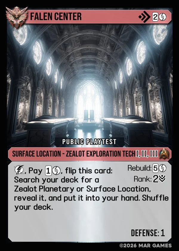 Falen Center card