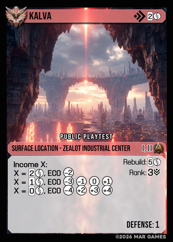 Kalva card