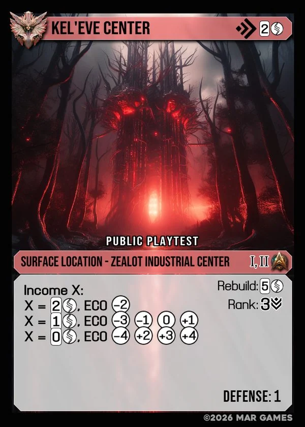 Kel'eve Center card
