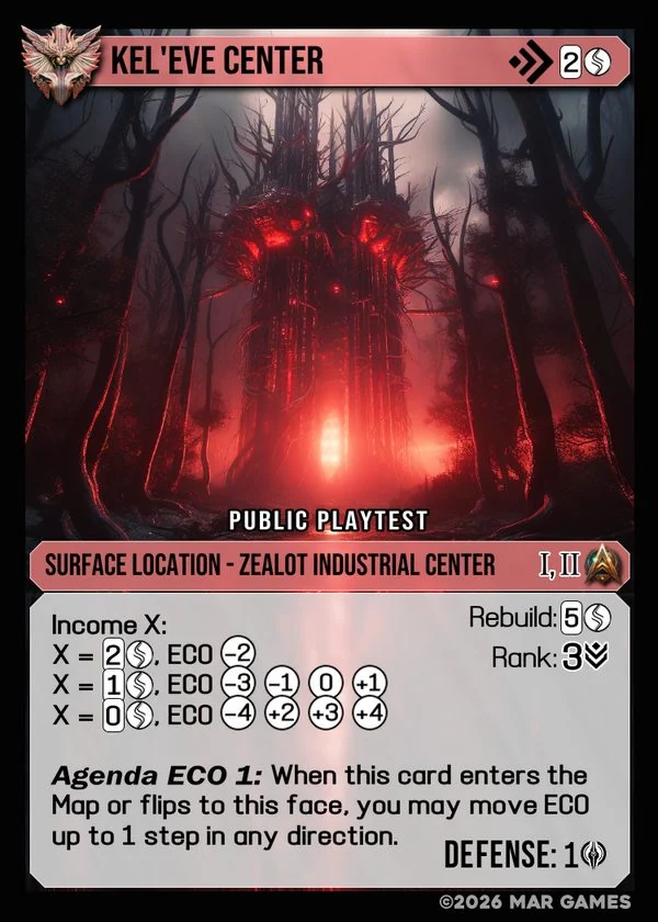 Kel'eve Center card