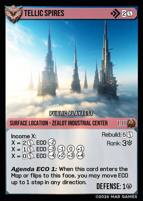 Tellic Spires card