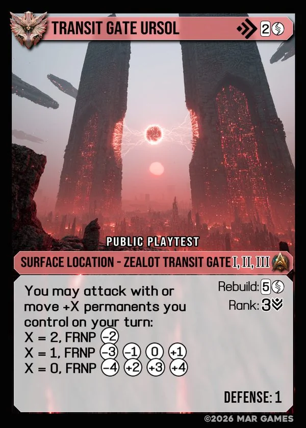 Transit Gate Ursol card