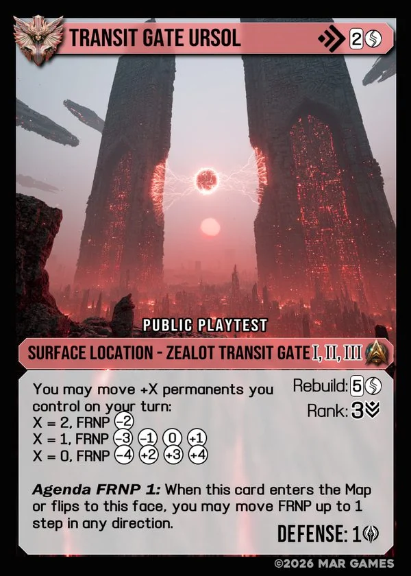 Transit Gate Ursol card