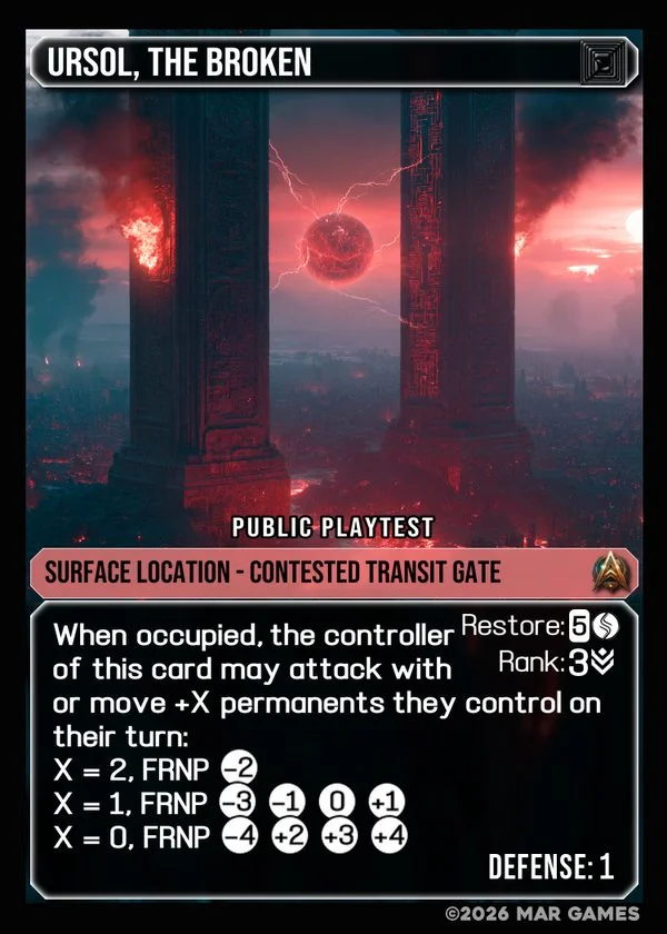 Ursol, The Broken card