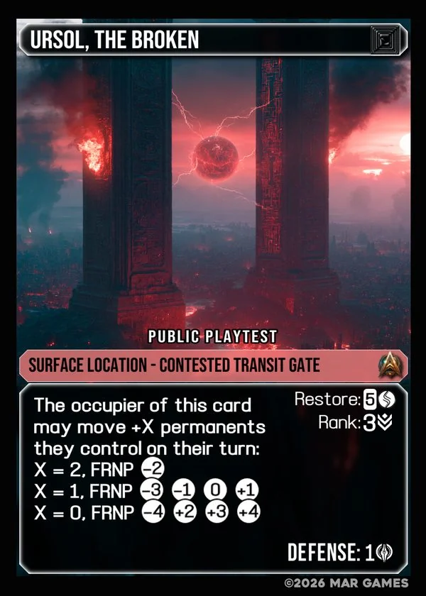 Ursol, The Broken card