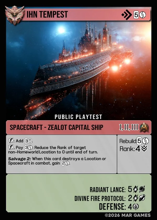 IHN Tempest card