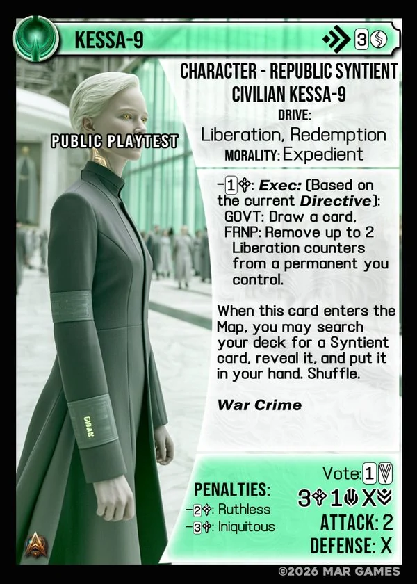Kessa-9 card
