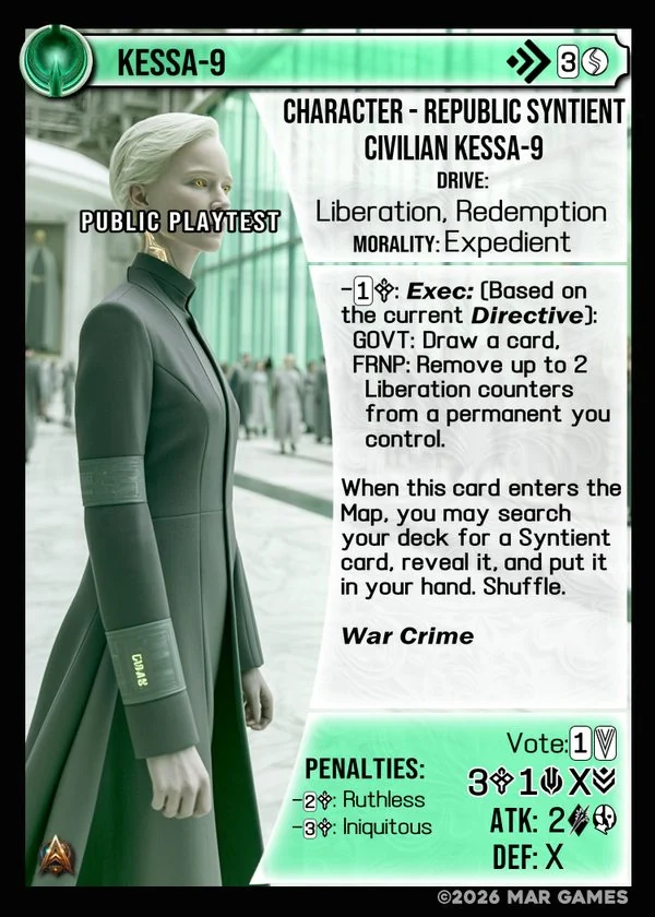 Kessa-9 card
