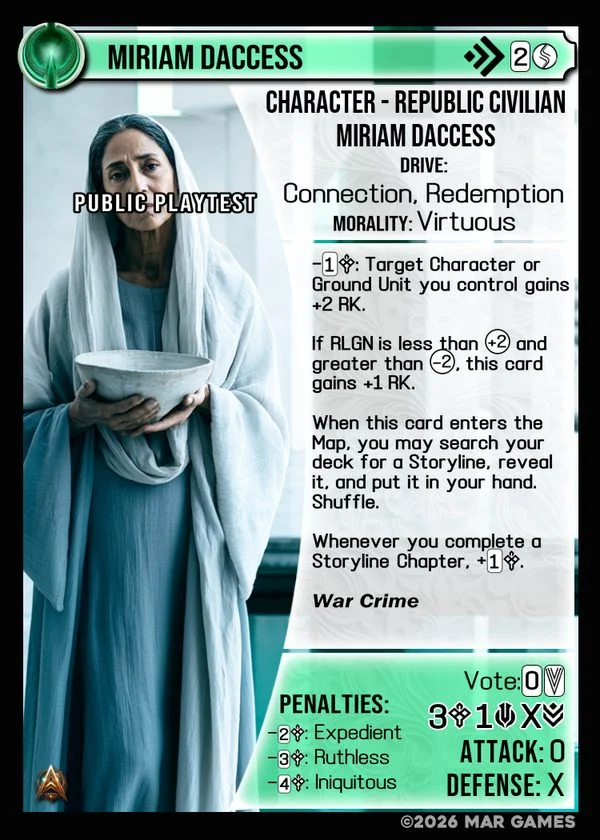 Miriam Daccess card