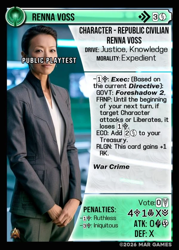 Renna Voss card