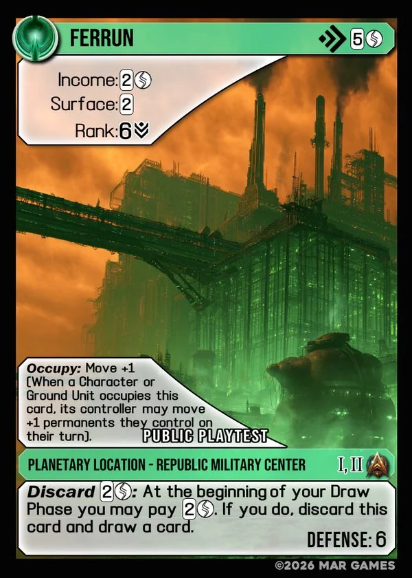 Ferrun card