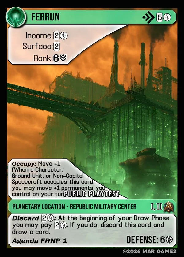 Ferrun card
