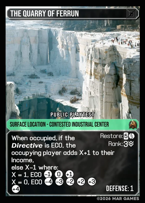 The Quarry of Ferrun card
