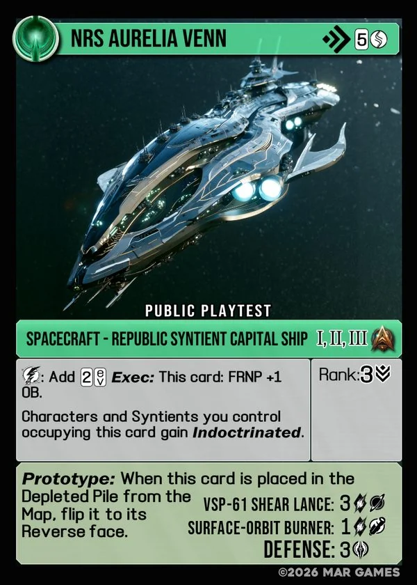 NRS Aurelia Venn card