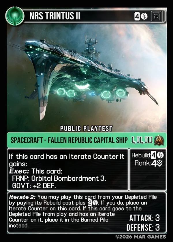 NRS Trintus II card
