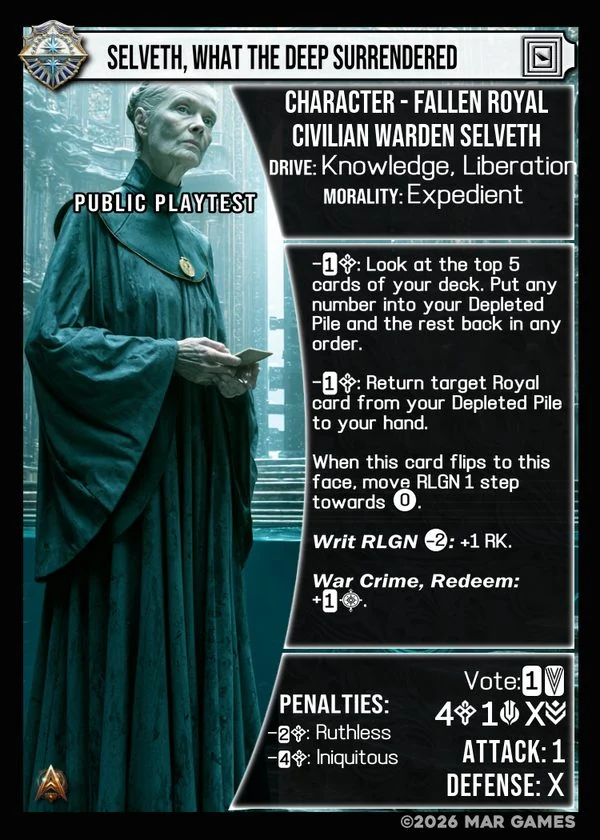 Selveth, What the Deep Surrendered card