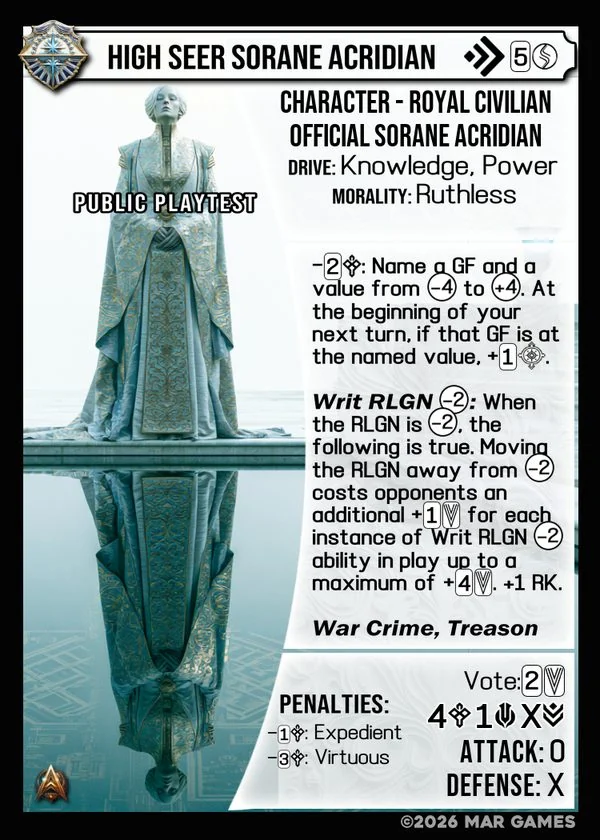 High Seer Sorane Acridian card